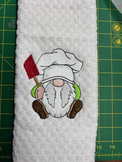 Charming Gnome Towel for a Cozy Kitchen