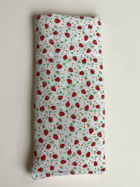 Colorful Fabric Eyeglass Case, Handmade Travel Accessory with Patterns