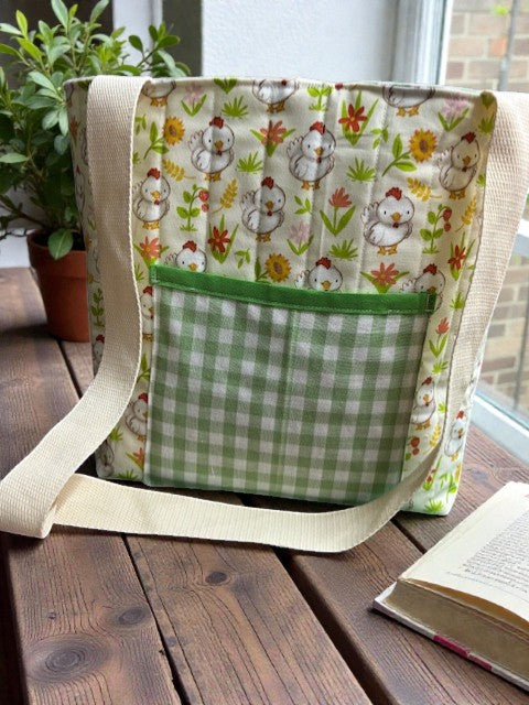 The Quiet Craft of a Quilted Fabric Tote Bag