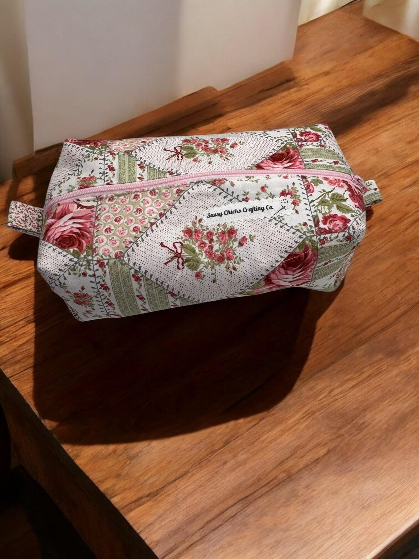 Zippered Toiletry Bag & Makeup Pouch (Multiple Designs)