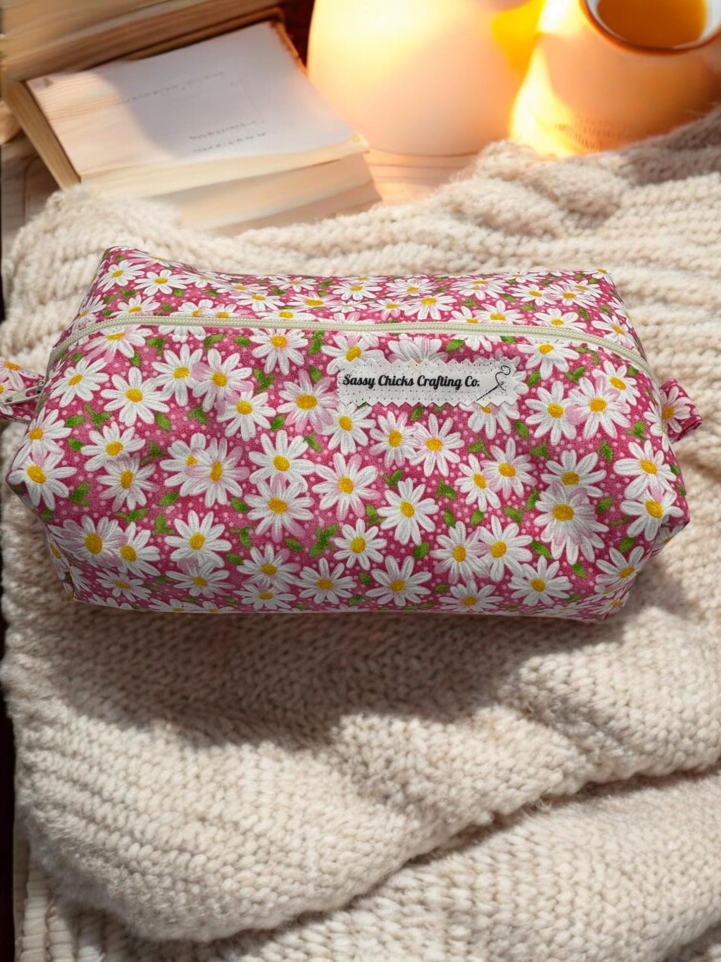 Zippered Toiletry Bag & Makeup Pouch (Multiple Designs)