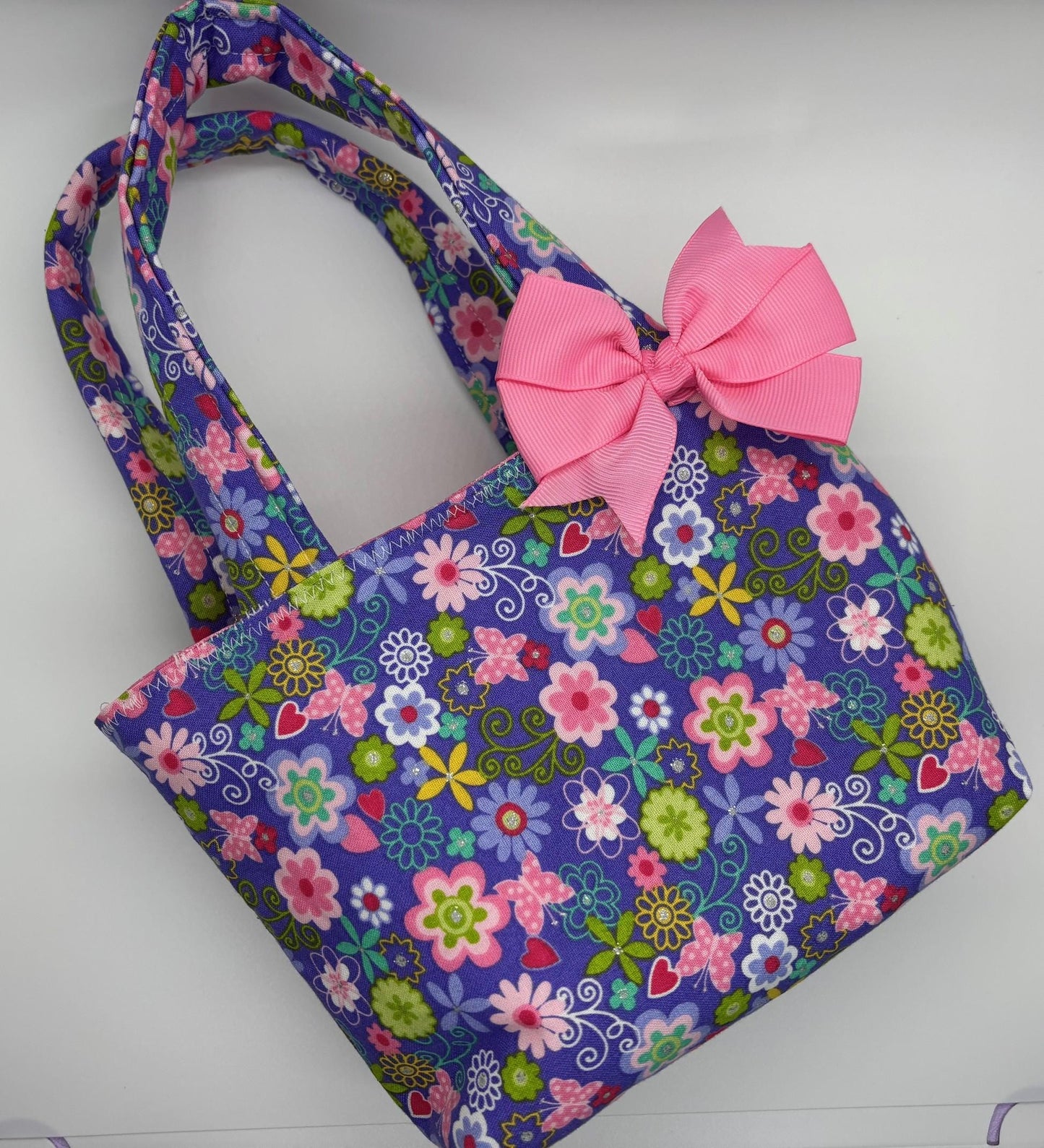Toddler Tote Bag: Washable Playdate Purse (9x7 inches)