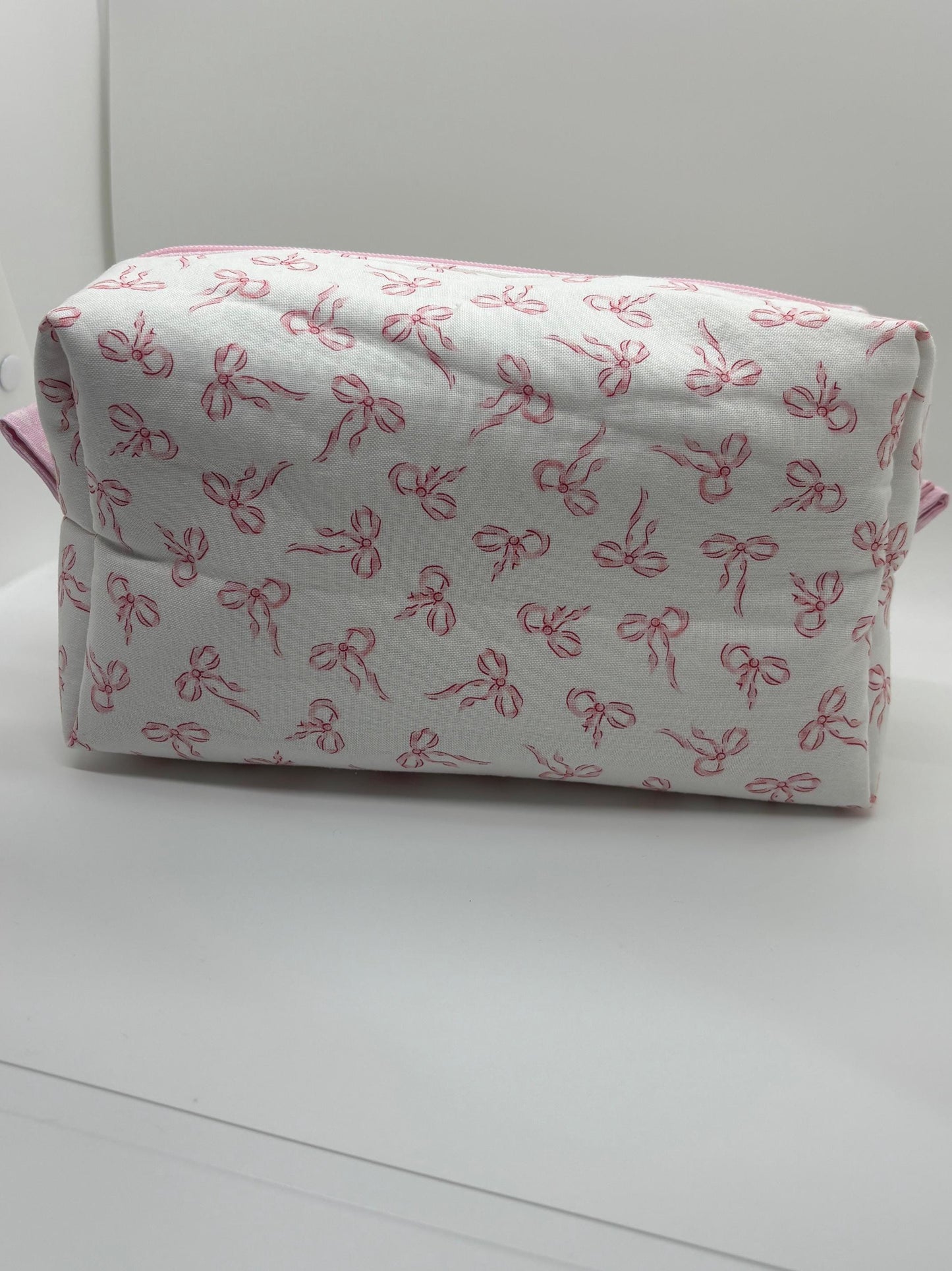 Tiny Bows Boxy Pouch - The Cutest Little Catch-All!