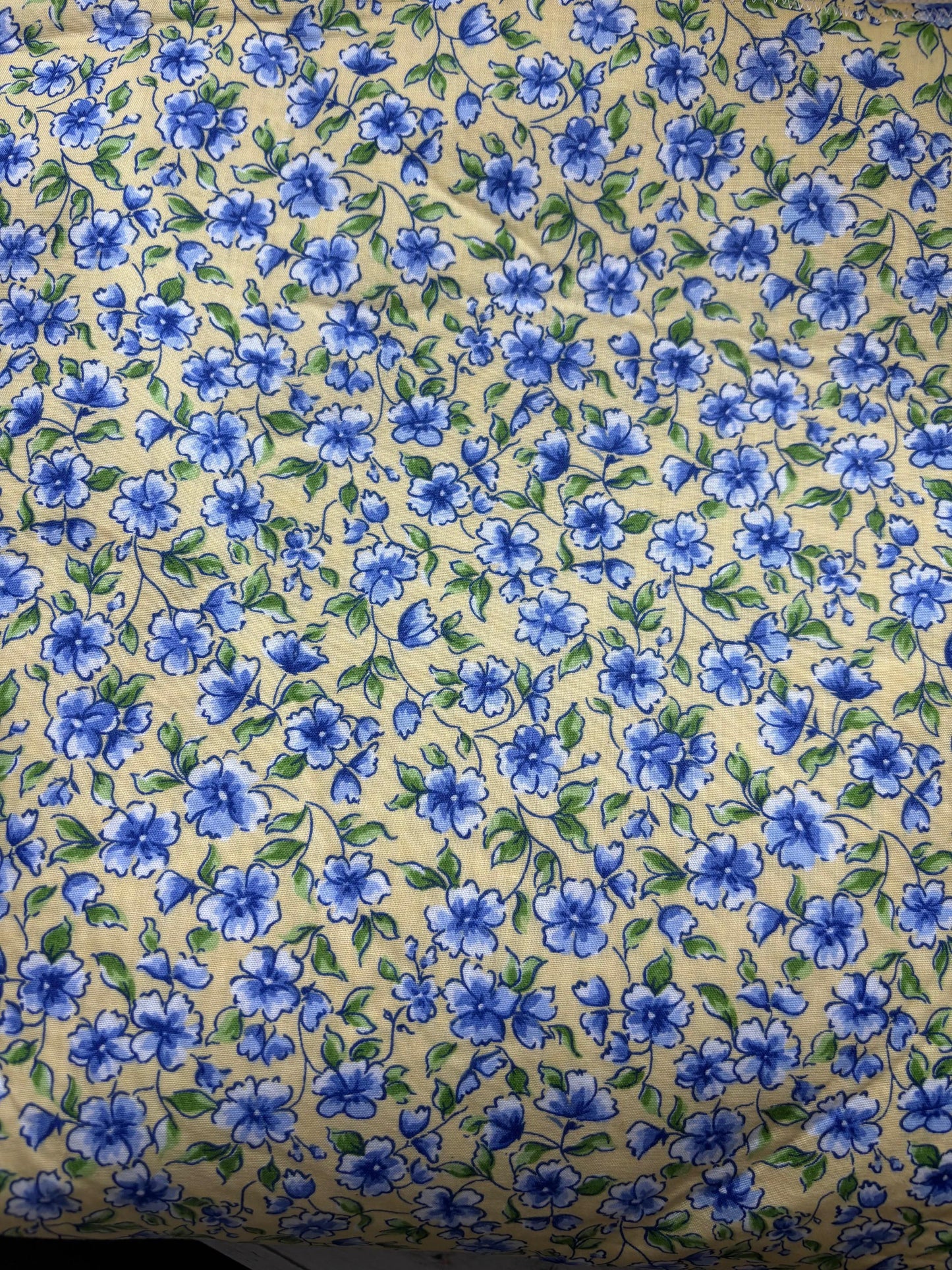 Floral Cotton Tote Bag: Reusable Everyday Shoulder Bag