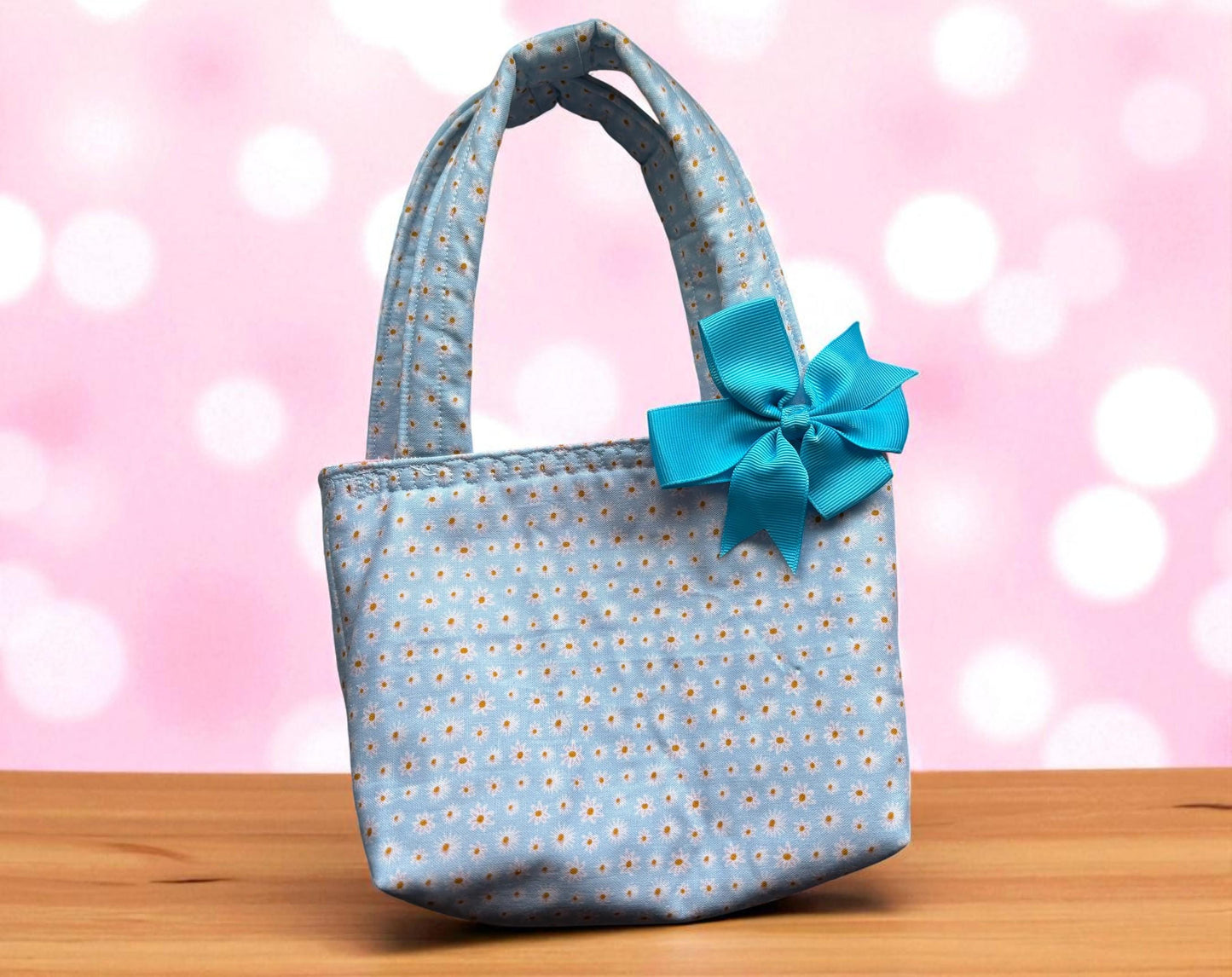 Toddler Tote Bag: Washable Playdate Purse (9x7 inches)