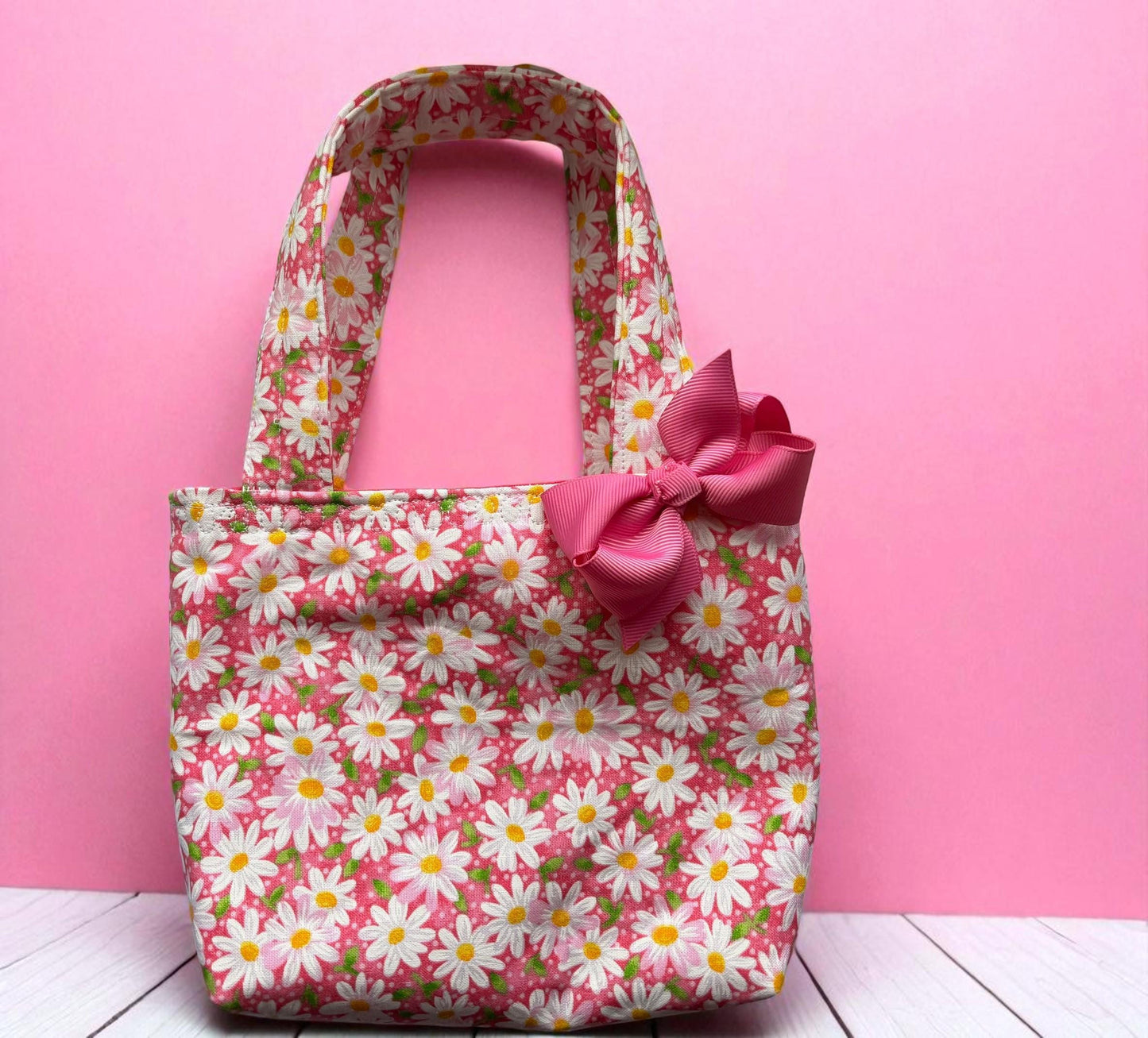 Toddler Tote Bag: Washable Playdate Purse (9x7 inches)
