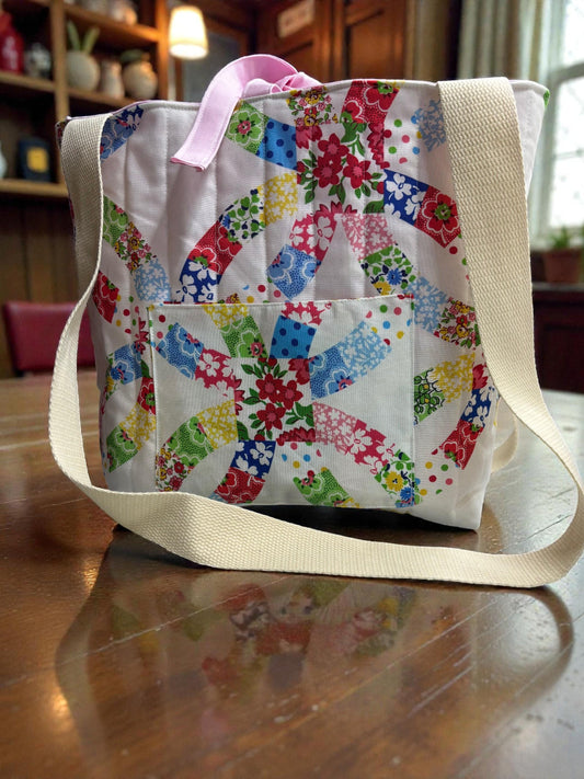 One-of-a-Kind Quilted Tote: Style Meets Function