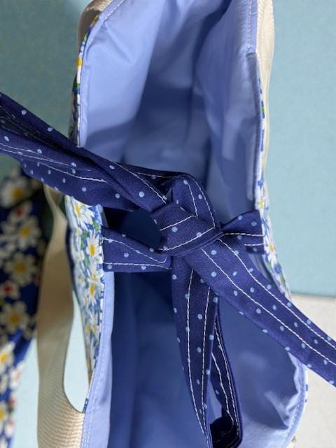 Exquisite Handmade Quilted Tote Bag - One of a Kind