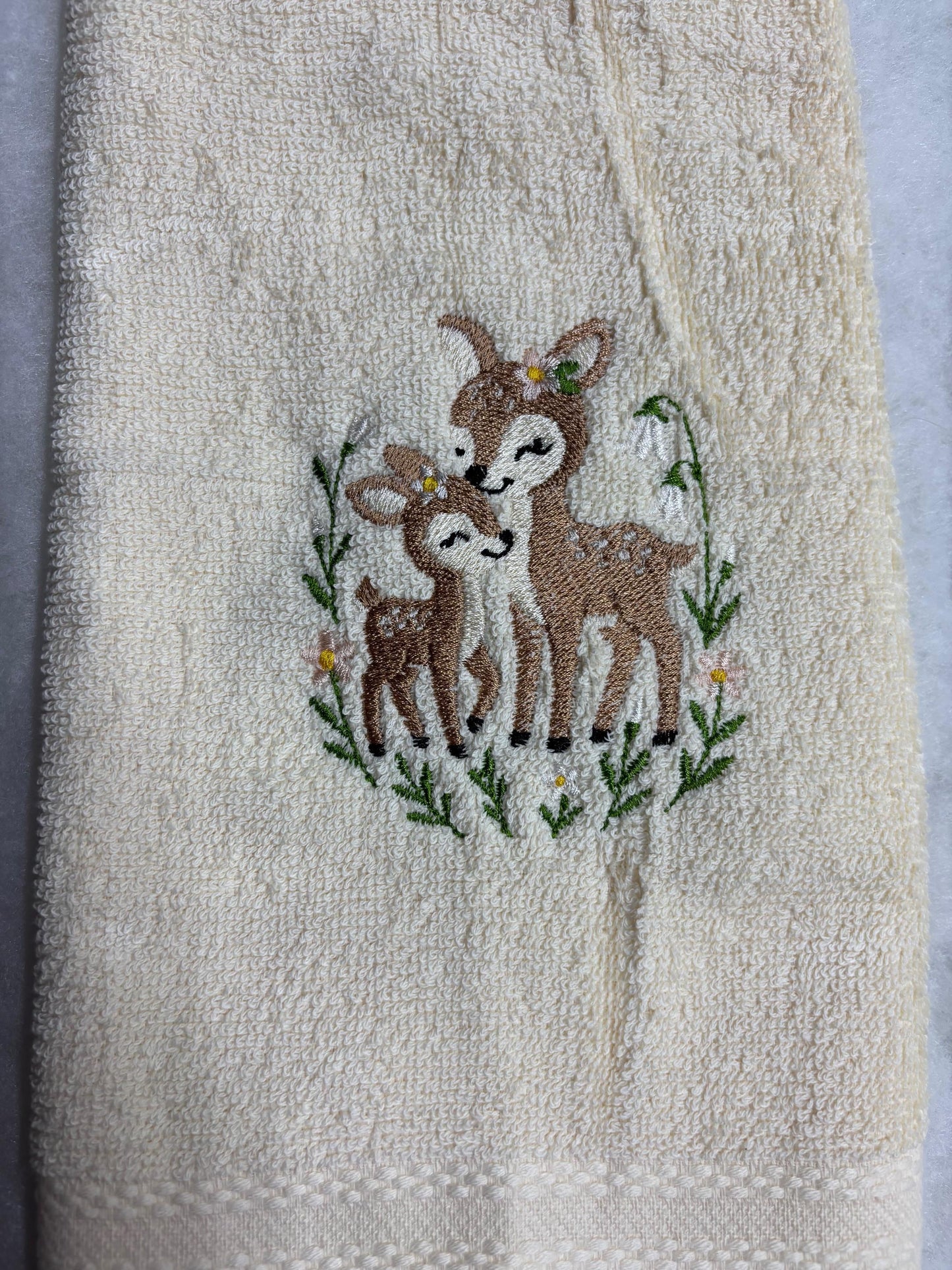 Charming Embroidered Kitchen Towel for Your Home