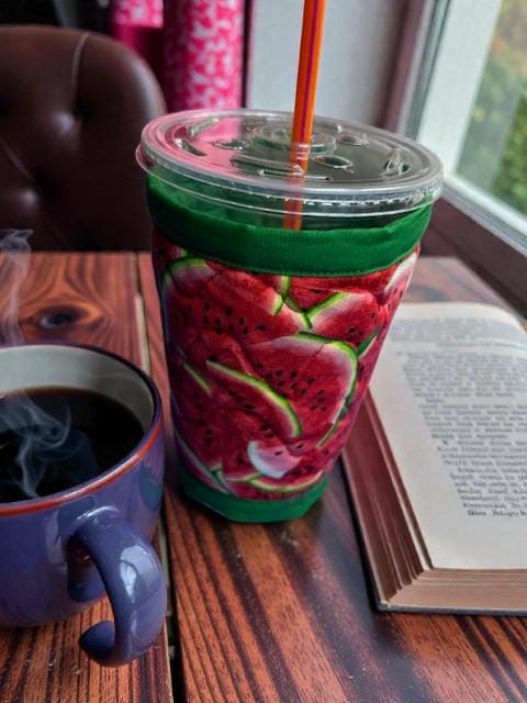 Handmade Quilted Cup Cozy — Keep Drinks Warm, Hands Cool