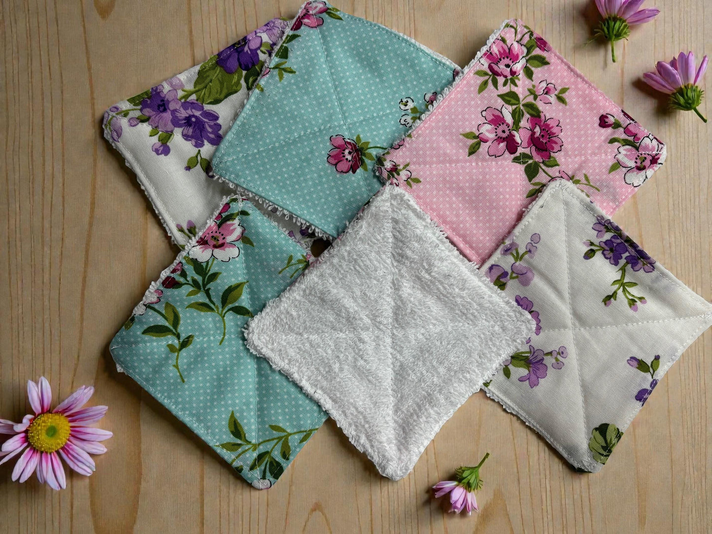 Eco-Friendly Reusable Makeup Remover Pads 3 pack