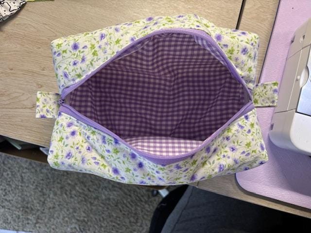 Cozy Up Your Cosmetics: Quilted Handmade Makeup Bag! Introducing the Jeanne Bag