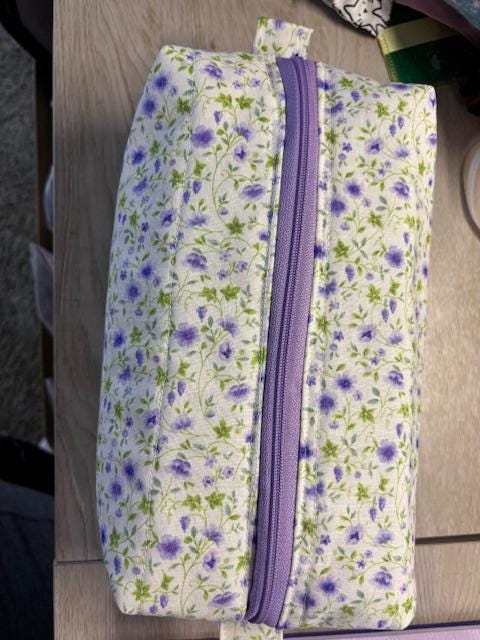 Cozy Up Your Cosmetics: Quilted Handmade Makeup Bag! Introducing the Jeanne Bag