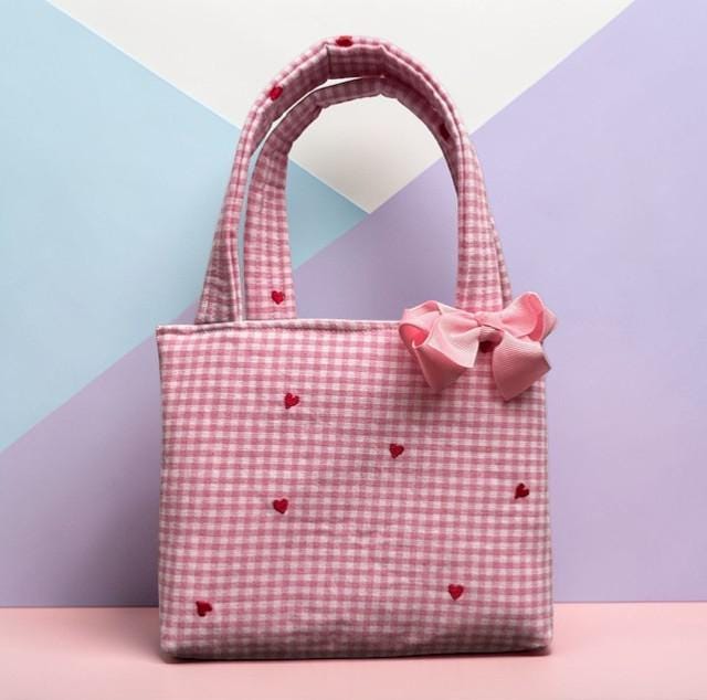 Toddler Tote Bag: Washable Playdate Purse (9x7 inches)