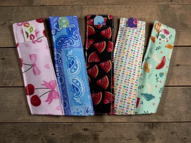 Handmade Fabric Nail File Holder – Travel Beauty Accessory