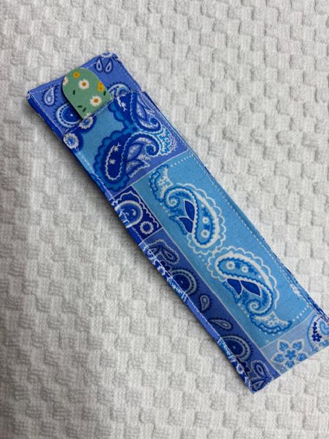 Handmade Fabric Nail File Holder – Travel Beauty Accessory