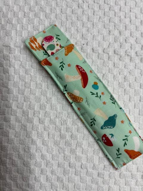 Handmade Fabric Nail File Holder – Travel Beauty Accessory