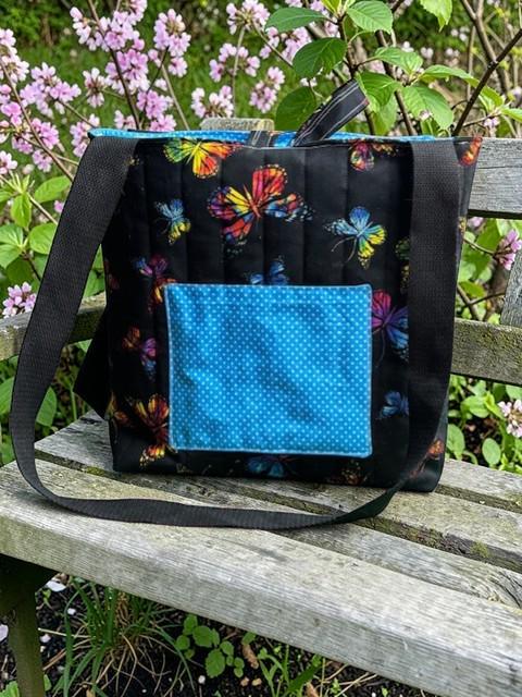 Carry Your Joy: Charming Handmade Quilted Tote Bag