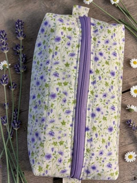 Cozy Up Your Cosmetics: Quilted Handmade Makeup Bag! Introducing the Jeanne Bag