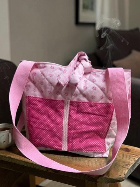 Stand Out: Handmade Quilted Tote for Every Occasion!