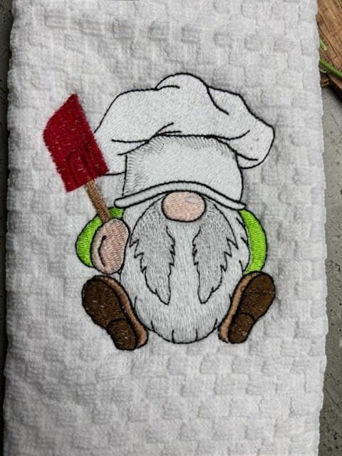 Charming Gnome Towel for a Cozy Kitchen