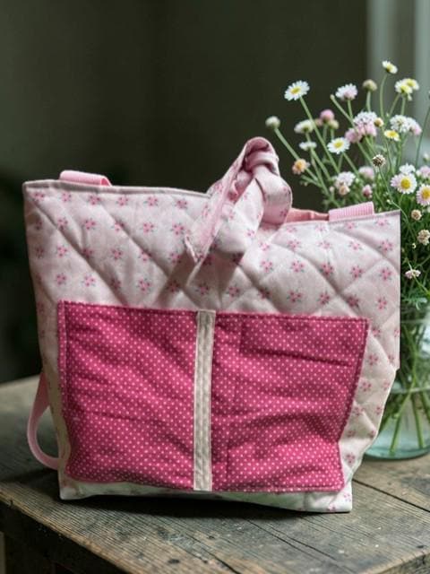 Stand Out: Handmade Quilted Tote for Every Occasion!