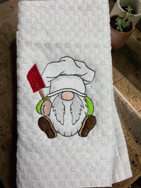 Charming Gnome Towel for a Cozy Kitchen