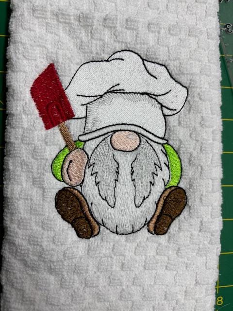 Charming Gnome Towel for a Cozy Kitchen