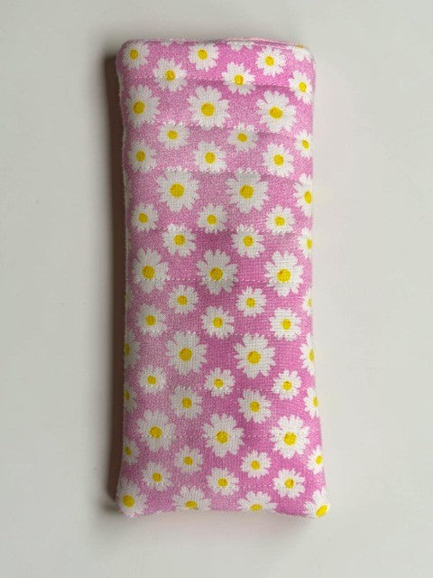 Colorful Fabric Eyeglass Case, Handmade Travel Accessory with Patterns